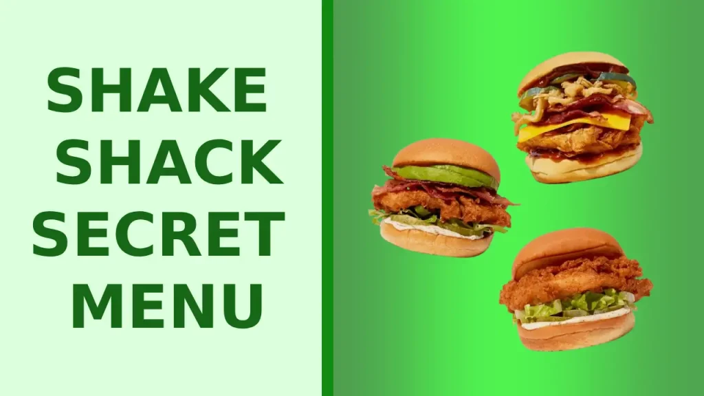shake shack secret menu